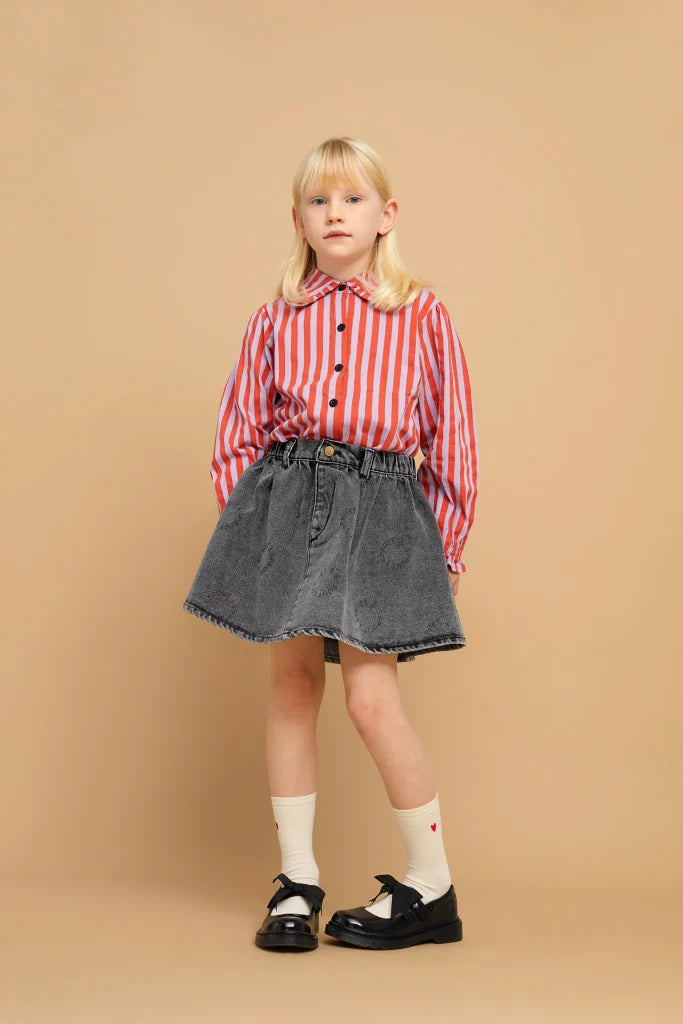 SPROET & SPROUT BLACK DENIM WASH SKIRT