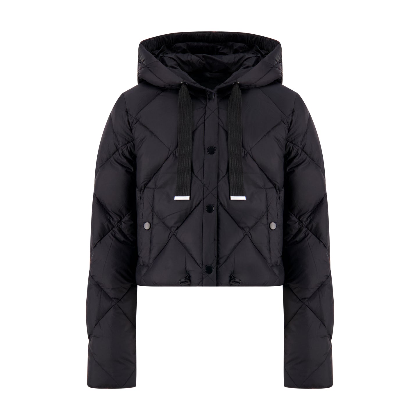 SCOTCH BONNET BLACK QUILTED RIBBON JACKET
