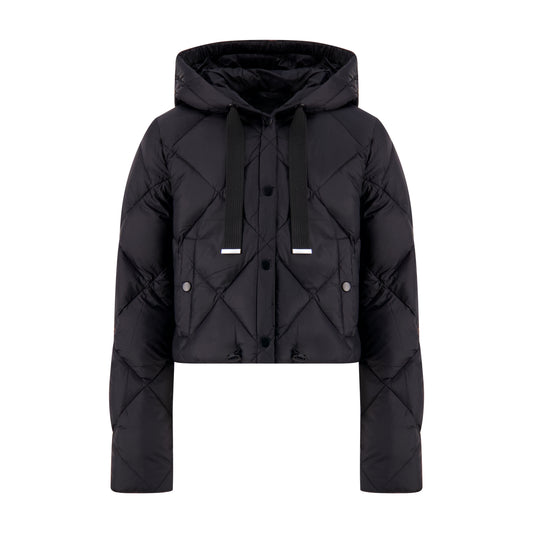 SCOTCH BONNET BLACK QUILTED RIBBON JACKET
