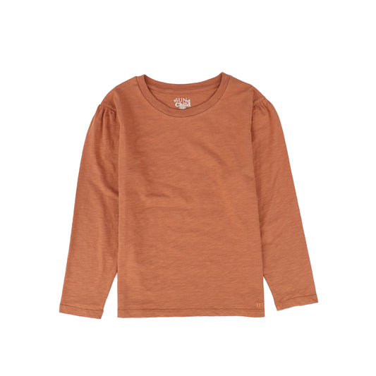 SUNCHILD RUST CREW NECK TSHIRT