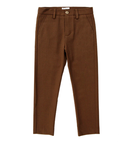 COCO BLANC MOCHA SLIM PANTS