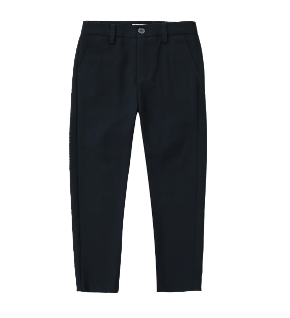 COCO BLANC NAVY PONTE PANTS