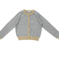 COCO BLANC TAUPE SPECKLED CARDIGAN