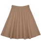 ELLE RAE CAMEL WOOL SKIRT