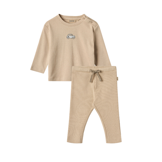 WHEAT TAN CAR PATCH SET