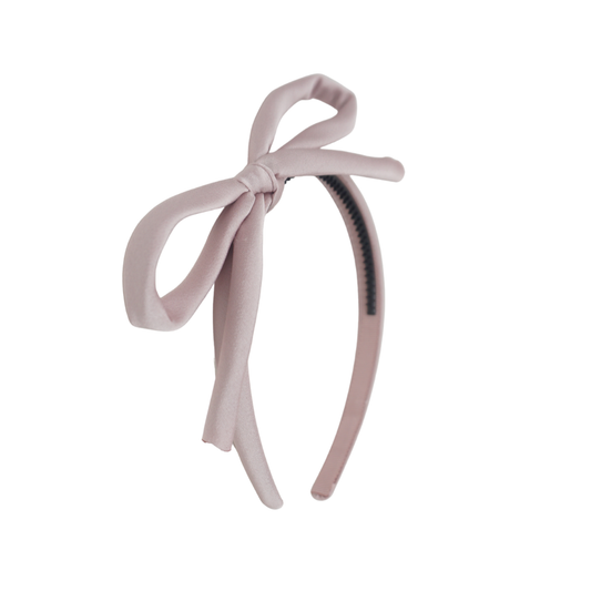 BANDEAU LAVENDER SILK ROPE HEADBAND [FINAL SALE]