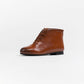 TANNERY & CO RUST LACE BOOTIES