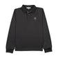 3 BUTTONS HEATHER GREY/LIGHT GREY CONTRAST POLO