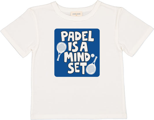 LOUIS LOUISE WHITE/BLUE TENNIS T-SHIRT