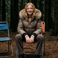 SCOTCH BONNET TAUPE FUR TRIM PUFFER COAT