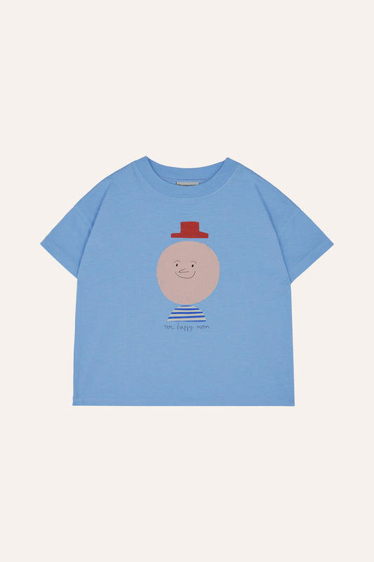 THE CAMPAMENTO BLUE HAPPY MAN T-SHIRT