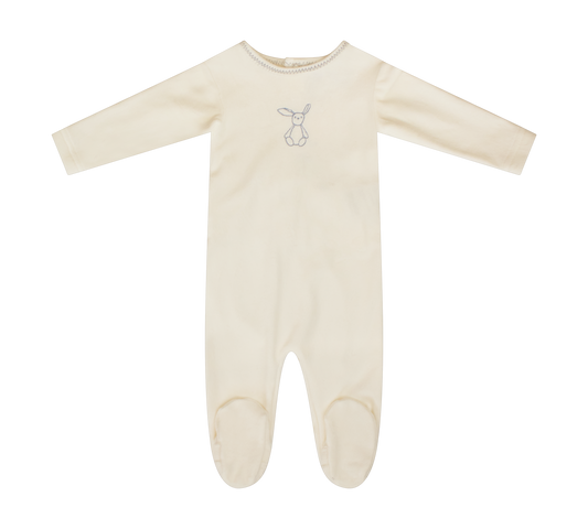 KIPP BLUE BUNNY FOOTIE