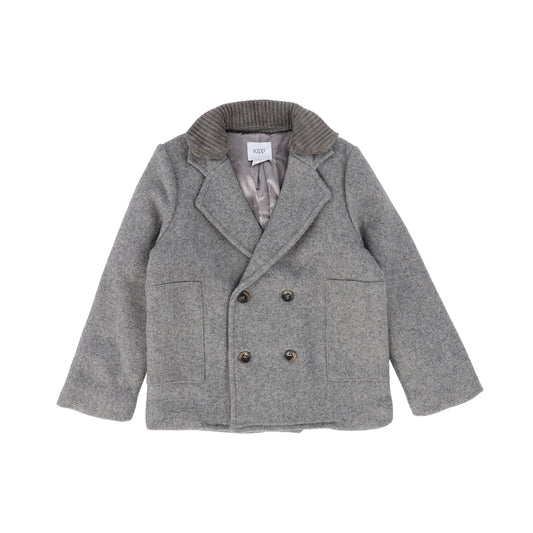 KIPP GREY WOOL PADDED JACKET [Final Sale]