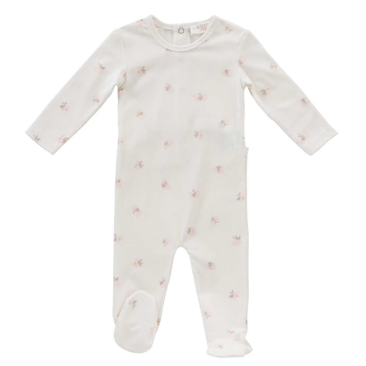 KIPP PINK BUTTERFLY FOOTIE