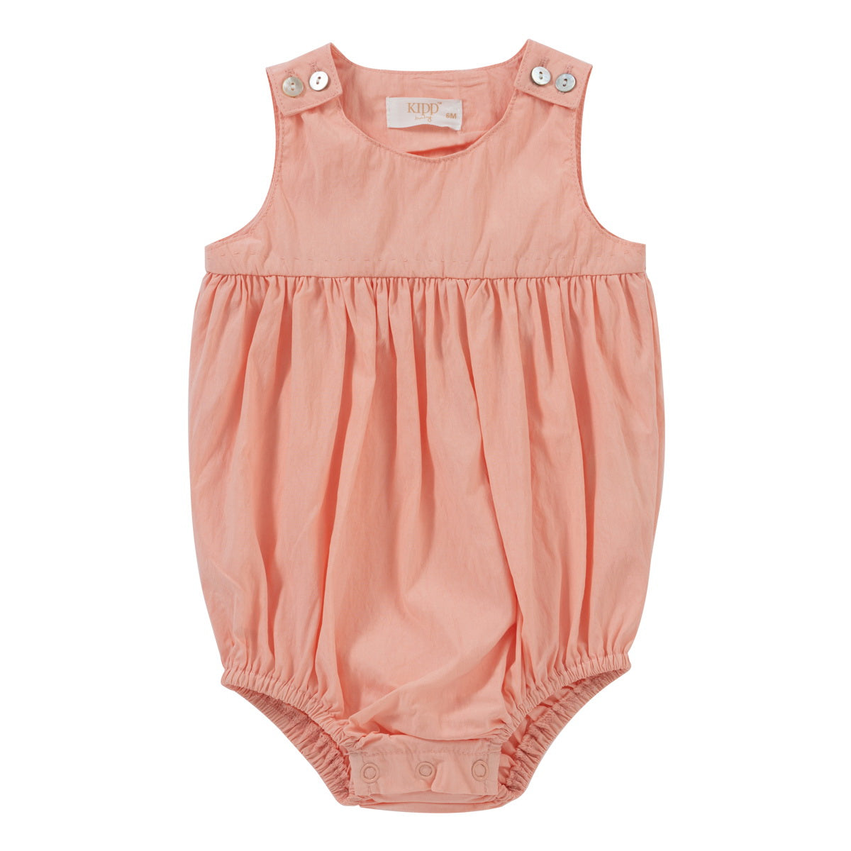 KIPP PEACHY PINK BUBBLE ROMPER