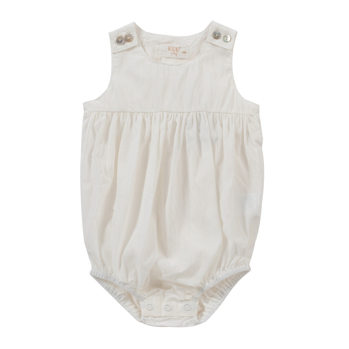 KIPP WHITE BUBBLE ROMPER