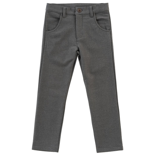 KIPP GREY SLIM STRETCH PANTS