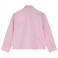 TANGERINE PINK TIE-NECK BLOUSE [FINAL SALE]