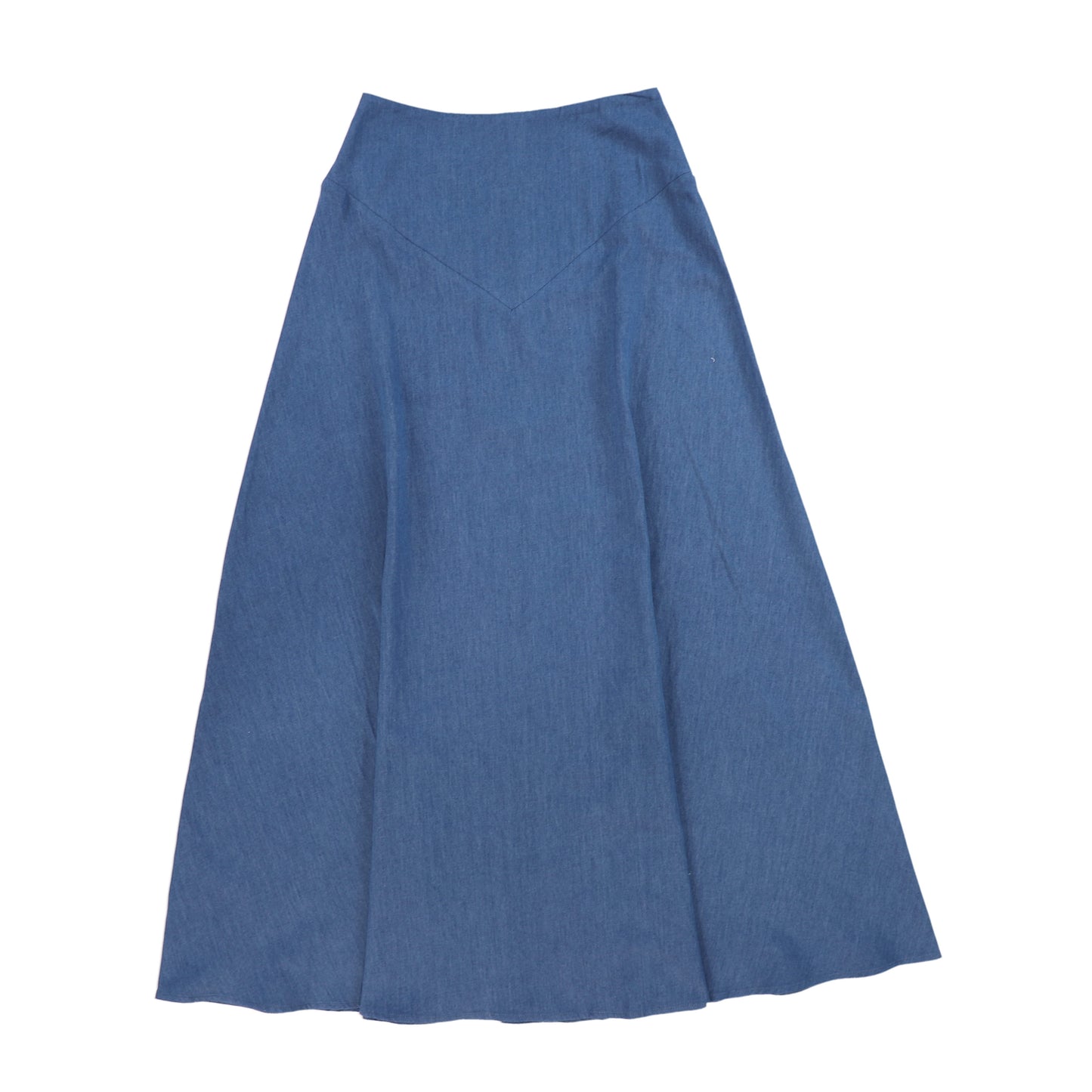 TEEN BOSS BLUE DENIM V MAXI SKIRT