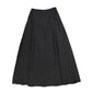 TEEN BOSS BLACK DENIM V MAXI SKIRT