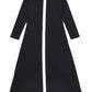 TEEN BOSS BLACK /WHITE STRIP MAXI DRESS