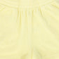 TOCOTO VINTAGE PALE YELLOW TERRY SHORTS