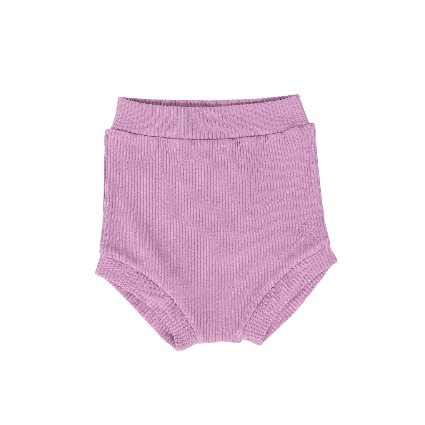 TOCOTO VINTAGE PURPLE RIBBED BLOOMER