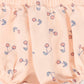 TOCOTO VINTAGE PINK CHERRY PRINT DENIM BLOOMER