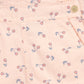 TOCOTO VINTAGE PINK CHERRY PRINT DENIM OVERALLS