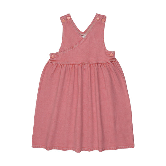 BOPOP PINK DENIM WRAP JUMPER