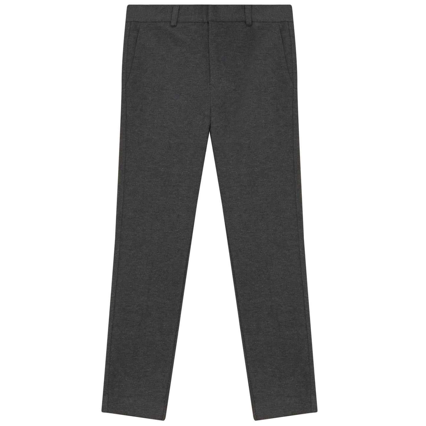 MANN GREY HERRINGBONE PANTS
