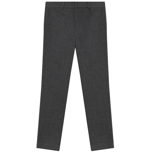 MANN GREY HERRINGBONE PANTS