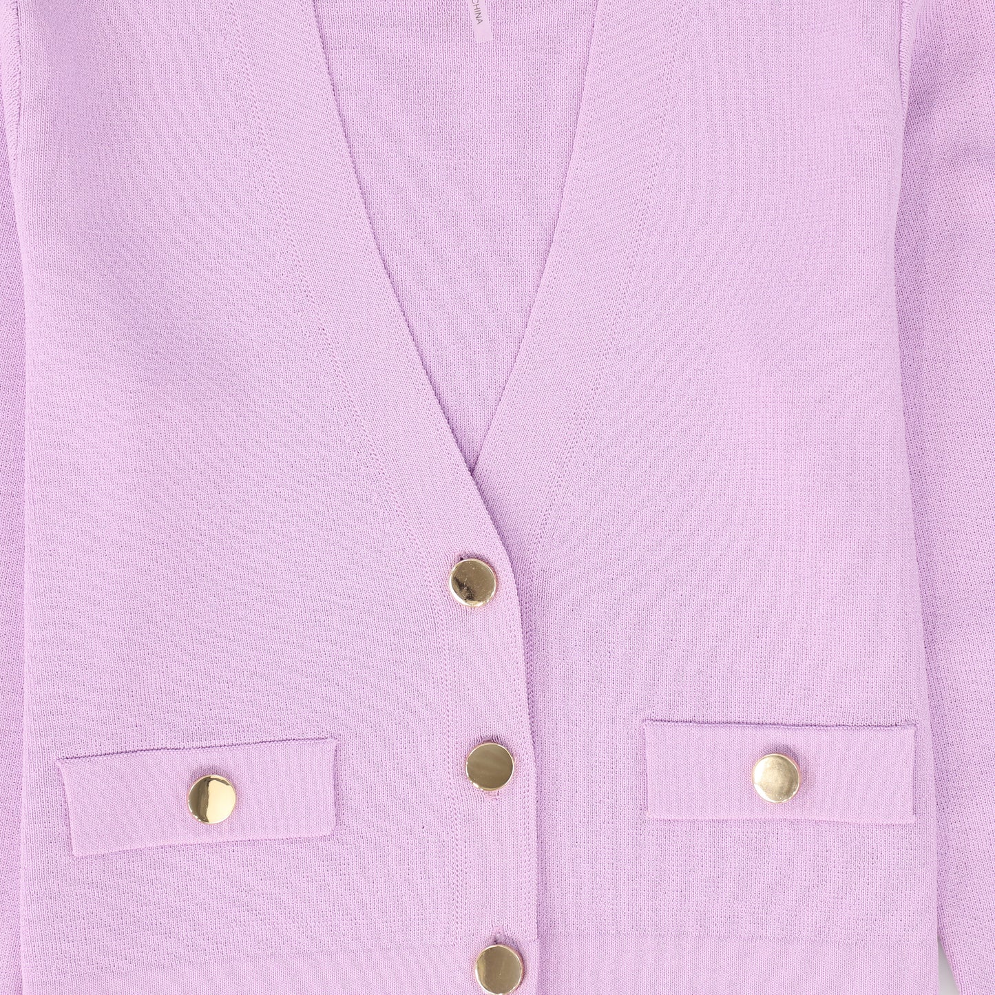 TWINSET LAVENDER BUTTON CARDIGAN