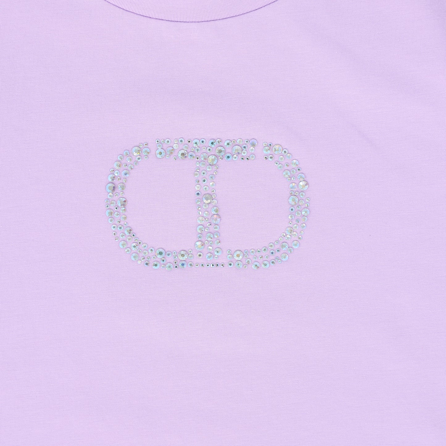 TWINSET LAVENDER LOGO T-SHIRT