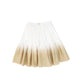 TWINSET WHITE/CAMEL OMBRE SKIRT