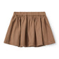 COPENHAGEN COLOR WALNUT TWILL FLARE SKIRT