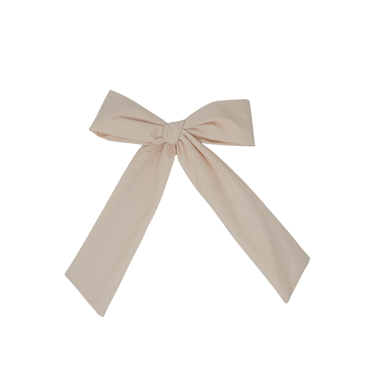 BANDEAU PALE PINK TAFFETA BOW [FINAL SALE]