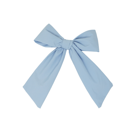 BANDEAU LIGHT BLUE SHORT TAFFETA BOW [FINAL SALE]
