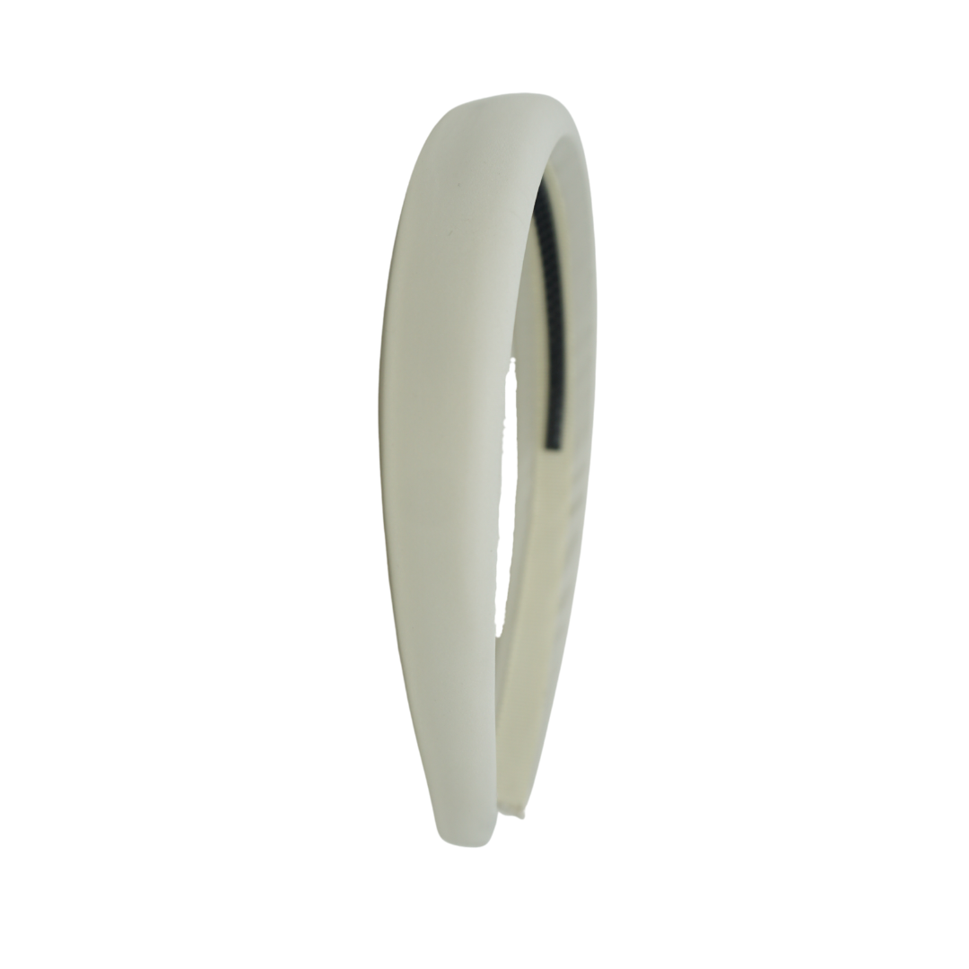 BANDEAU CREAM PADDED HEADBAND [FINAL SALE]