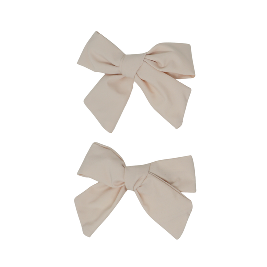 BANDEAU PALE PINK MINI TAFFETA BOW SET [FINAL SALE]