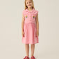 THE CAMPAMENTO PINK FLOWER PATCH POCKET DRESS [FINAL SALE]