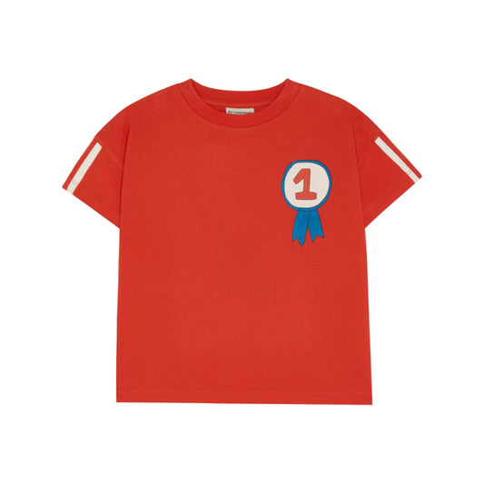 THE CAMPAMENTO RED NUMBER ONE TEE