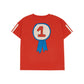 THE CAMPAMENTO RED NUMBER ONE TEE