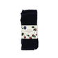 PLEASE MOM NAVY RIBBED TIGHTS