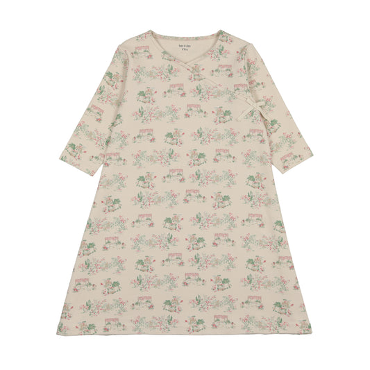 BEE & DEE MISTY ROSE TOILE LOUNGEWEAR