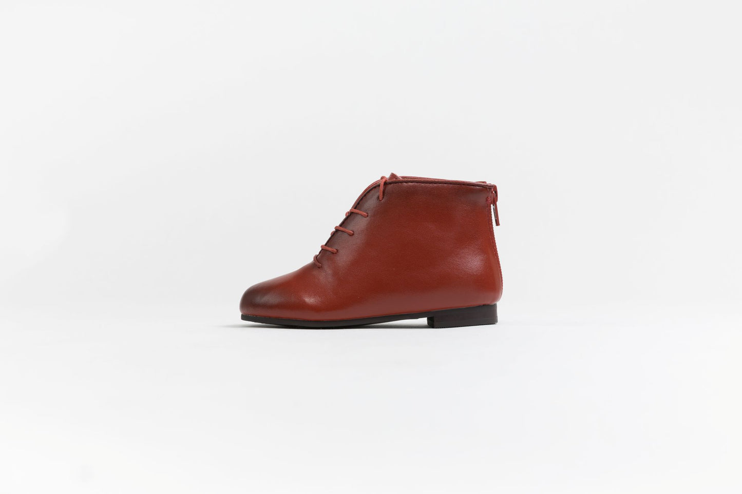 TANNERY & CO DEEP RED LACE BOOTIES