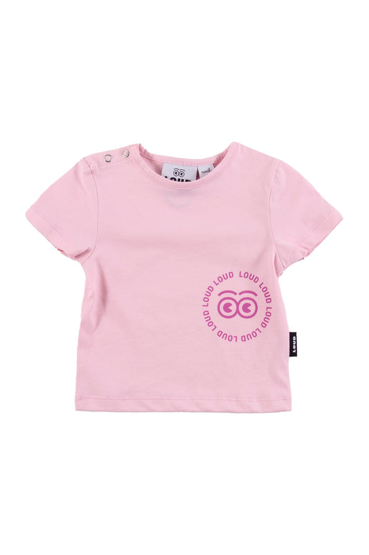 LOUD PINK LOGO T-SHIRT