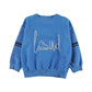 LOUD SEA BLUE CONTRAST STRIPE SKATE SWEATSHIRT