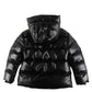LOUD BLACK LOGO PUFFER COAT