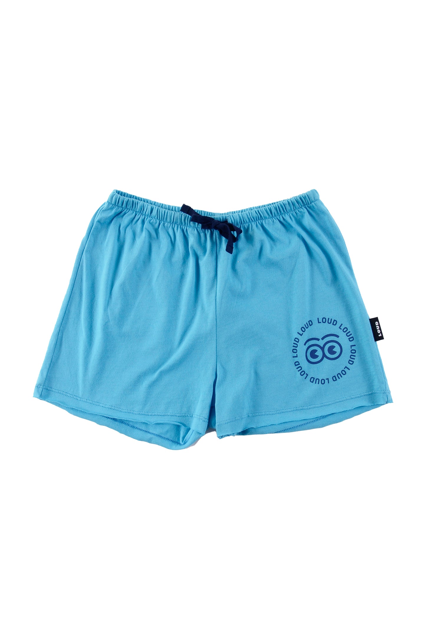 LOUD BLUE LOGO SHORTS